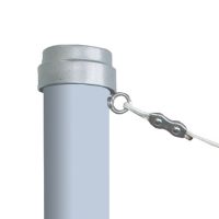 Eyebolt for rope attachment
