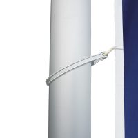 Flag loop for attaching the flag
