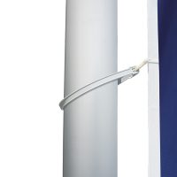 Flag loop for attaching the flag