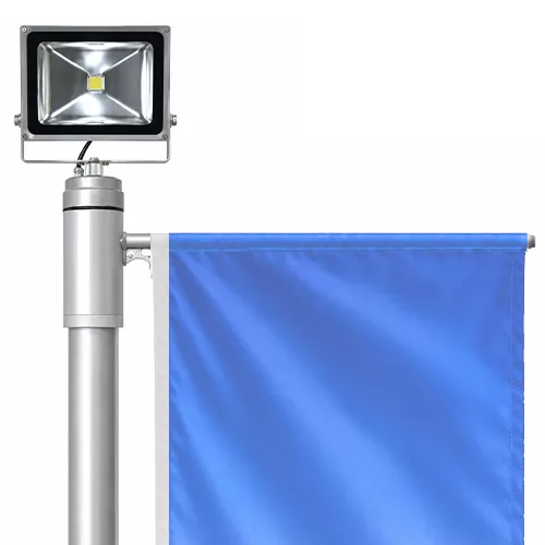 Kombinierte Fahnen-/ Lichtmasten aus Alu mit Innenseilführung o. Drehausleger Kombinierte Fahnen-/ Lichtmasten aus Alu mit Innenseilführung o. Drehausleger