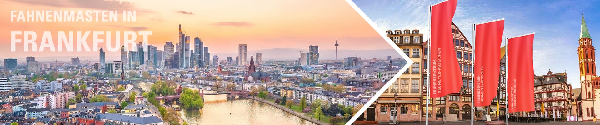 Fahnenmasten in Frankfurt am Main