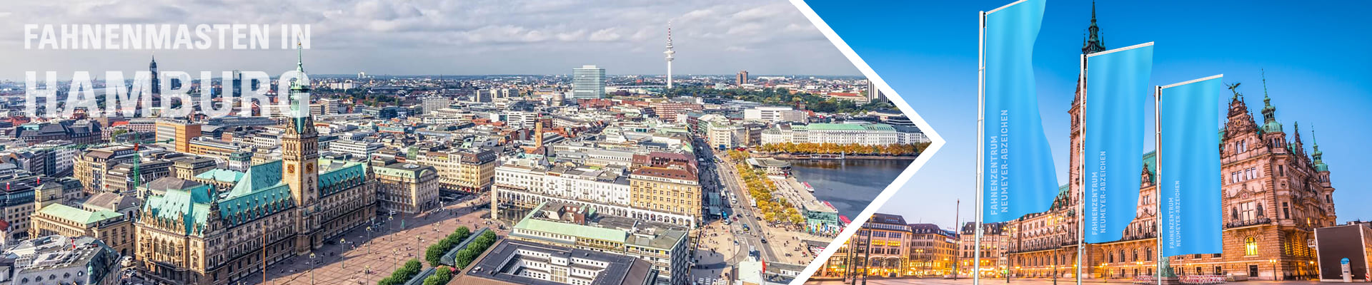 Fahnenmasten in Hamburg