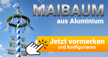Maibaum Werbebanner