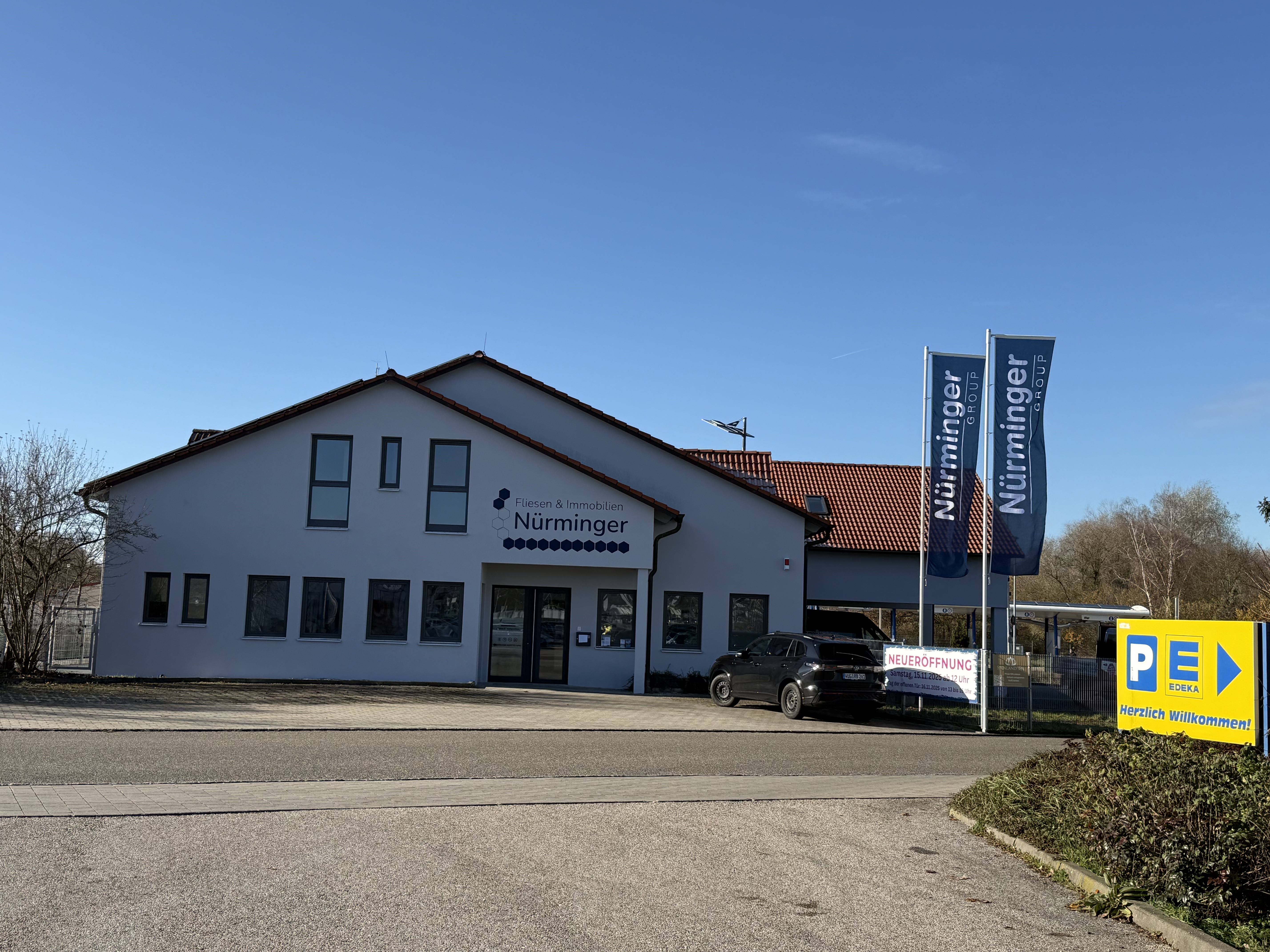 Referenz Fahnenmast Unternehmen – Aufnahme